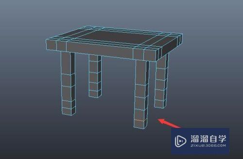 Maya如何创建凳子模型(maya怎么做凳子)