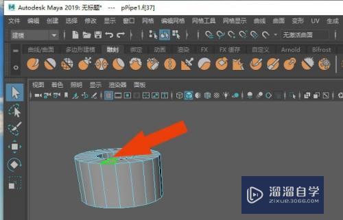 Maya2019中如何修改管道模型(maya管道怎么变薄)