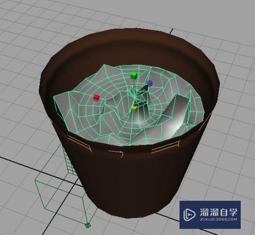 Maya怎么打造一个盆栽模型？