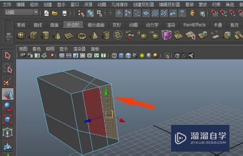 Maya中如何给模型使用切割面工具(maya切割面工具怎么用)
