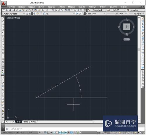 CAD 制图入门 角度 标注