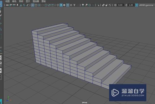 Maya如何制作楼梯(maya怎么制作楼梯)