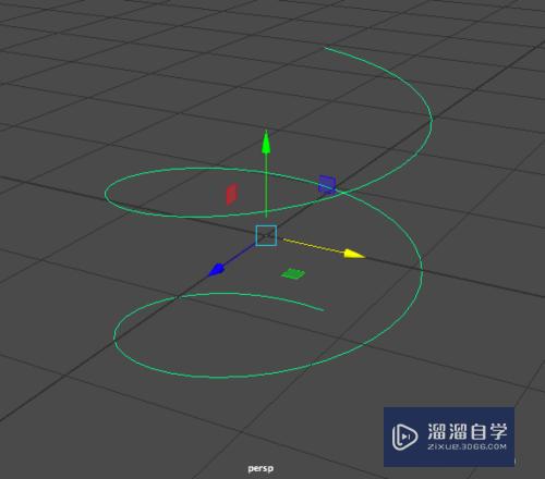 如何用Maya制作螺旋线？