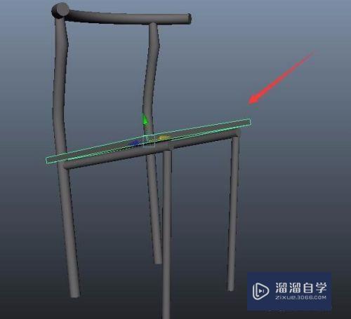 使用Maya如何制作靠背椅