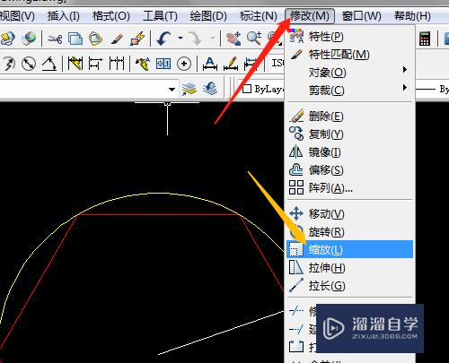 CAD怎样使用缩放工具？