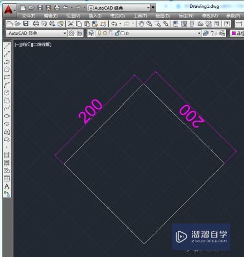 CAD直线工具怎么画矩形
