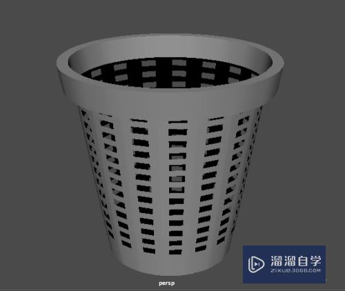 如何用Maya制作一个镂空垃圾桶(如何用maya制作一个镂空垃圾桶教程)