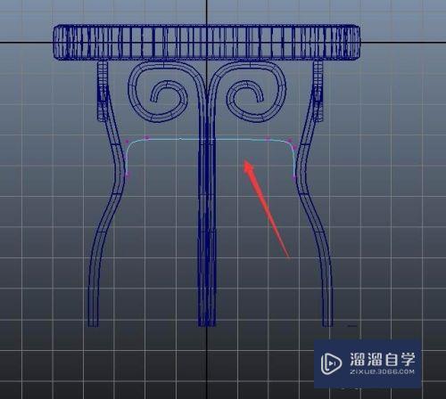 使用Maya如何制作艺术桌子