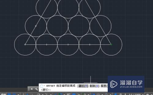 CAD不知道距离怎么用偏移命令(cad不知道距离怎么用偏移命令控制)