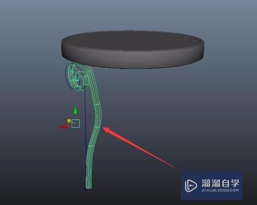 使用Maya如何制作艺术桌子