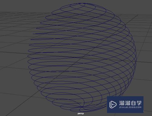 如何用Maya制作螺旋线？