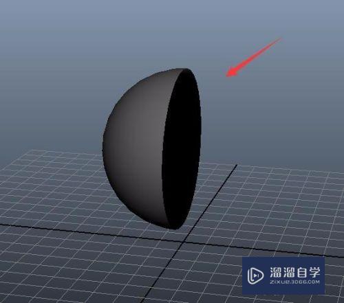 Maya怎么使用end SWeep命令制作半球模型(maya怎么做半球)