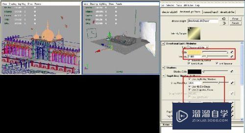 如何用Maya制作穆斯林宗教建筑灯光