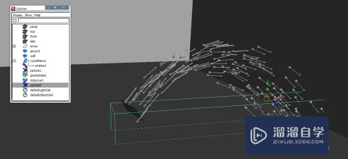Maya怎么制作万箭齐发效果(maya箭头怎么做)