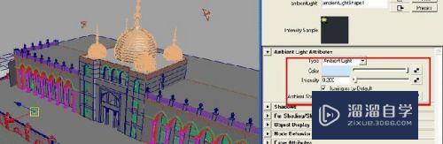 如何用Maya制作穆斯林宗教建筑灯光