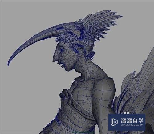 Maya怎么制作捕鸟人papageno模型