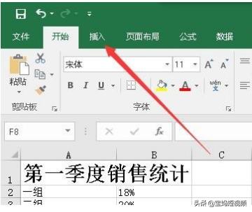 Excel如何制作饼状图，饼状图如何显示百分比？