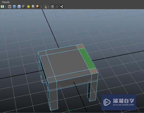 Maya怎么制作简单椅子模型(maya如何做椅子)