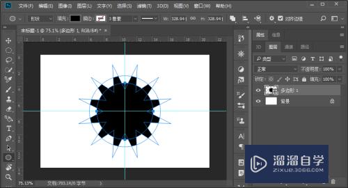 PS如何制作3D齿轮模型效果？