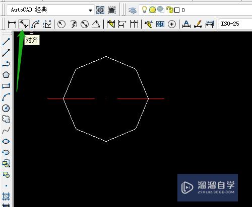 CAD怎么画并旋转正多边形(cad怎么画并旋转正多边形的圆)