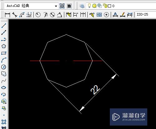 CAD怎么画并旋转正多边形(cad怎么画并旋转正多边形的圆)