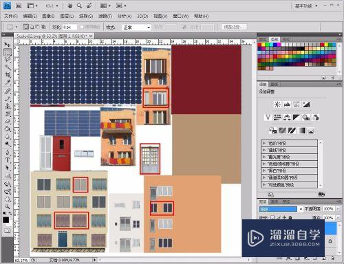 怎样用Photoshop制作模型的夜景贴图(ps做夜景效果图教程)