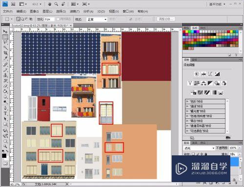 怎样用Photoshop制作模型的夜景贴图(ps做夜景效果图教程)