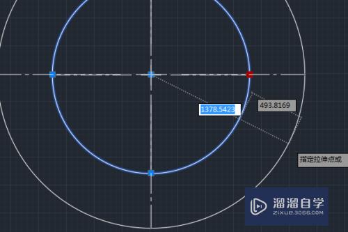 CAD怎么用cm给圆创建中心线(cad怎么做圆的中心线)