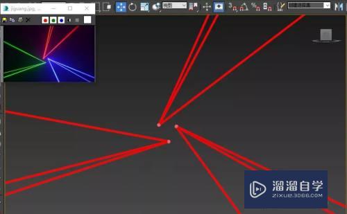 3DSMax怎么制作激光