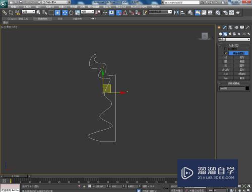 3DMax中怎么创建车削模型？