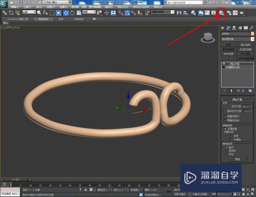 3DMax怎么制作金箍模型(3dmax怎么制作金箍模型教程)