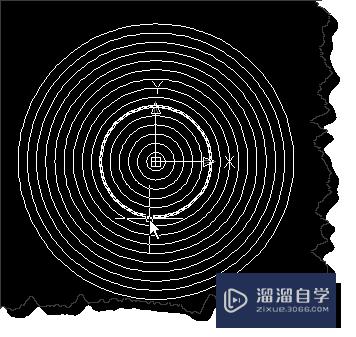 怎么用Excel参数在CAD制作等间距同心圆(cad画等距同心圆)