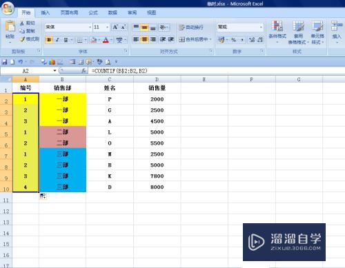 Excel中如何分类添加序列号(excel中如何分类添加序列号格式)