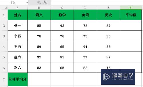 Excel表格中如何快速求平均数(excel表格中如何快速求平均数的公式)