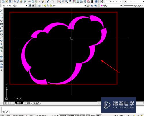 CAD的修订云线怎么画(cad的修订云线怎么画出来)