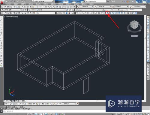 CAD如何绘制三维墙体？