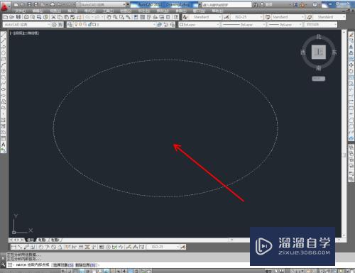 CAD怎么绘制椭圆(cad怎么画椭圆)