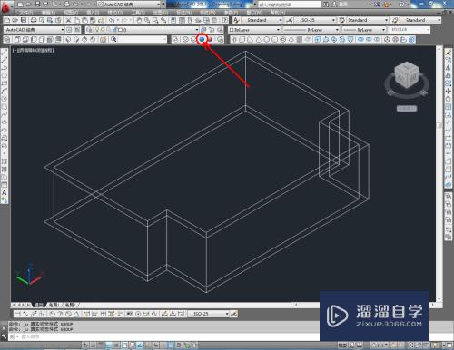 CAD如何绘制三维墙体？