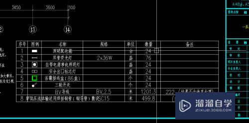 天正电气CAD命令与技巧：[3]快速建立材料表