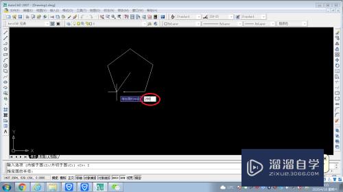 CAD2007怎么画正多边形(cad中怎么画正多边形)
