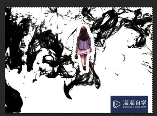 PS如何制作泼墨烟雾环绕效果(ps如何制作泼墨烟雾环绕效果图)