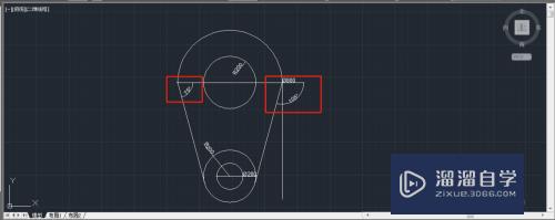 CAD圆工具和极坐标混合使用实例教程