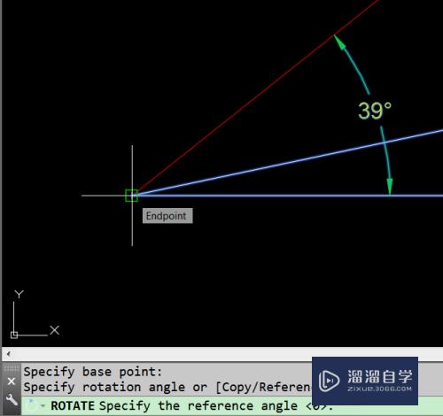 CAD怎么旋转图元到精确位置(cad怎么旋转图元到精确位置上)