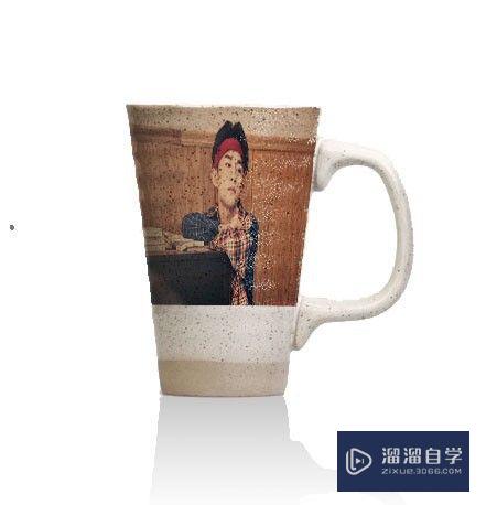 PS如何给有弧度的杯子添加图案(ps如何给有弧度的杯子添加图案)