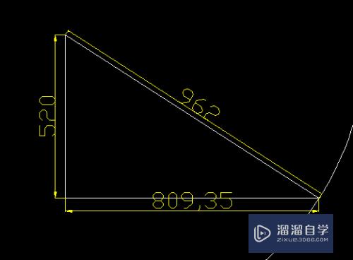 CAD怎么测算三角形的边长(cad怎么测算三角形的边长和角度)