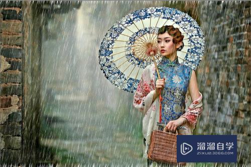 PS如何打造下雨的动画效果(ps如何打造下雨的动画效果图)