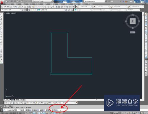 CAD如何制作七字型卡座平面图？