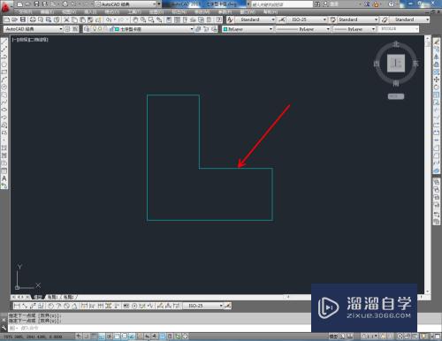 CAD怎么画出七字型卡座平面图(cad怎么画出七字型卡座平面图形)