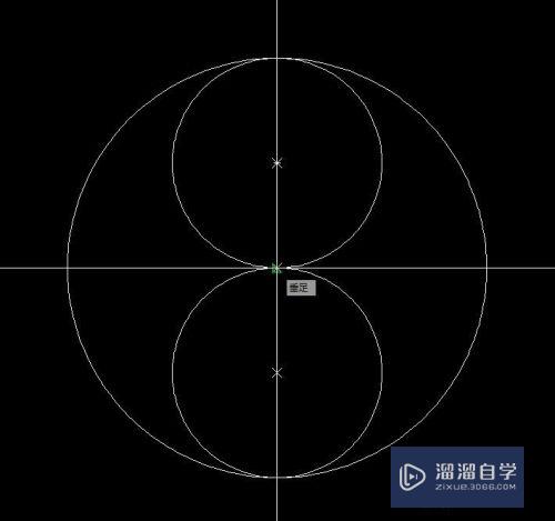 CAD如何绘制一个太极图(cad如何绘制一个太极图纸)