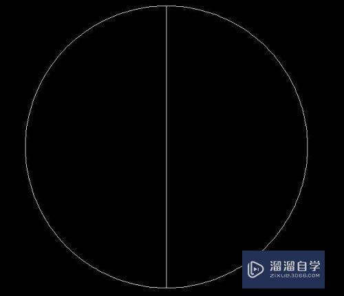 用CAD快速绘制一个太极图案